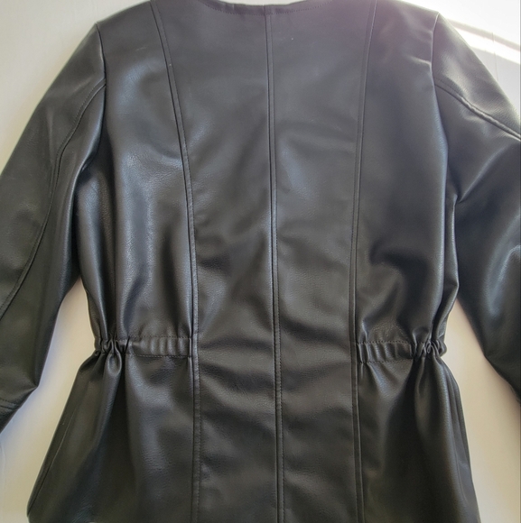 H&M Faux Leather Jacket. - Picture 6 of 8